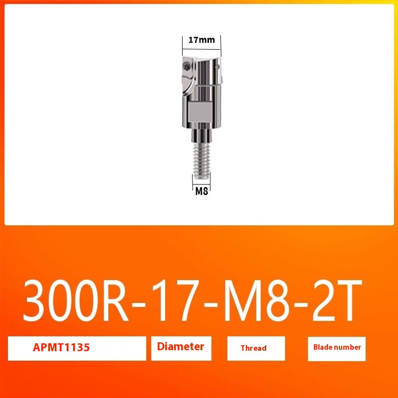 1157-Anti-vibration locking type milling cutter head threading cutter head interchangeable cutter head specification flush locking cutter head 1135/1604 Shandong Denso Pricision Tools Co.,Ltd.
